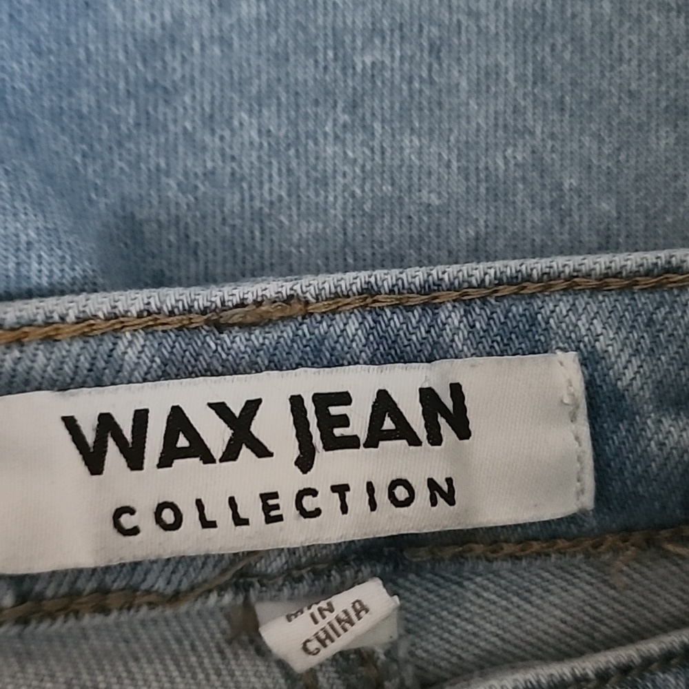 Wax Collection High Waist Ankle Skinny Jeans Pants - Picture 7 of 11